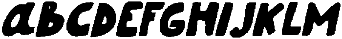CS Adelmo Drawn Italic otf (400) Font UPPERCASE