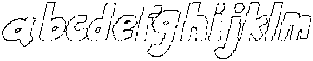 CS Adelmo Pixel Outline otf (400) FONT