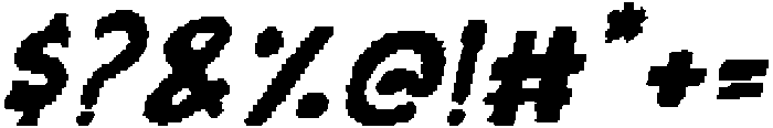 CS Adelmo Pixel Regular otf (400) Font OTHER CHARS
