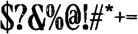 CS Adley Stamp Regular otf (400) Font OTHER CHARS