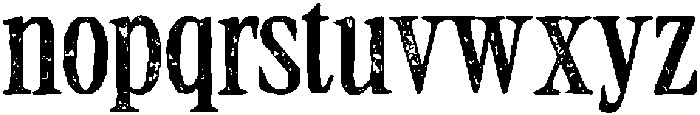 CS Adley Stamp Regular otf (400) Font LOWERCASE