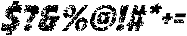 CS Adyson Stamp Italic otf (400) Font OTHER CHARS
