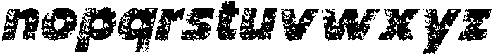 CS Adyson Stamp Italic otf (400) Font LOWERCASE