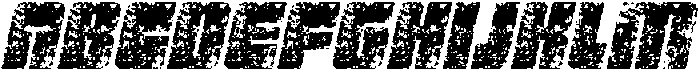 CS Aftone Stamp Italic otf (400) Font UPPERCASE