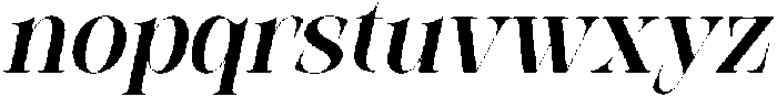 CS Agate Italic otf (400) Font LOWERCASE