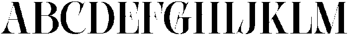 CS Agate Regular otf (400) Font UPPERCASE
