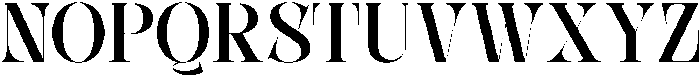 CS Agate Regular otf (400) Font UPPERCASE