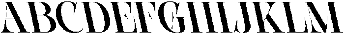 CS Agate Reverse Italic otf (400) Font UPPERCASE