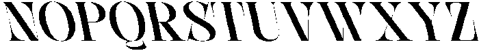 CS Agate Reverse Italic otf (400) Font UPPERCASE