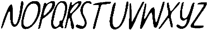 CS Agenda Drawn Italic otf (400) Font UPPERCASE