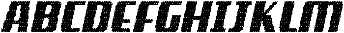 CS Agerix Disco Italic otf (400) Font UPPERCASE