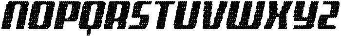 CS Agerix Disco Italic otf (400) Font UPPERCASE