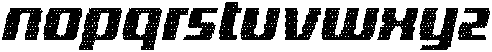 CS Agerix Disco Italic otf (400) Font LOWERCASE