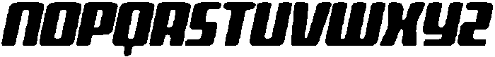 CS Agerix Drawn Italic otf (400) Font UPPERCASE