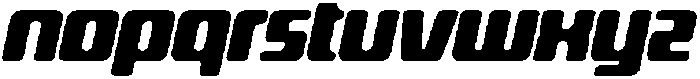 CS Agerix Drawn Italic otf (400) Font LOWERCASE