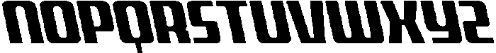 CS Agerix Reverse Italic otf (400) Font UPPERCASE