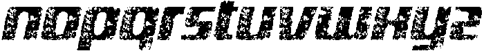 CS Agerix Stamp  Italic otf (400) Font LOWERCASE