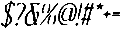 CS Agnella Drawn Italic otf (400) Font OTHER CHARS