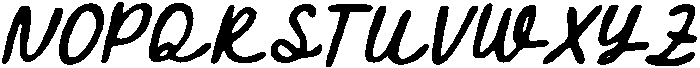 CS Airena Drawn Italic otf (400) Font UPPERCASE