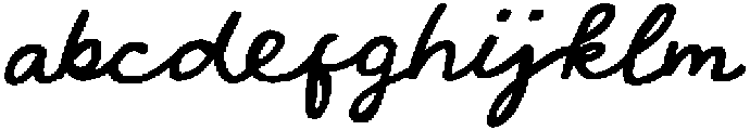 CS Airena Italic otf (400) Font LOWERCASE
