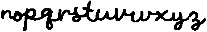CS Airena Regular otf (400) Font LOWERCASE