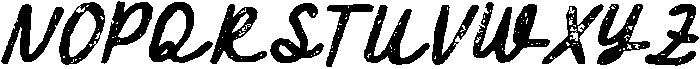 CS Airena Stamp Italic otf (400) Font UPPERCASE