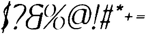 CS Akagi Drawn Italic otf (400) Font OTHER CHARS