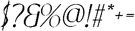 CS Akagi Italic otf (400) Font OTHER CHARS