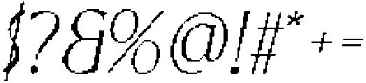 CS Akagi Pixel Regular otf (400) Font OTHER CHARS