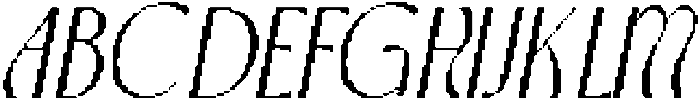 CS Akagi Pixel Regular otf (400) Font UPPERCASE