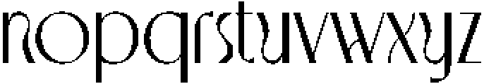 CS Akagi Regular otf (400) Font LOWERCASE