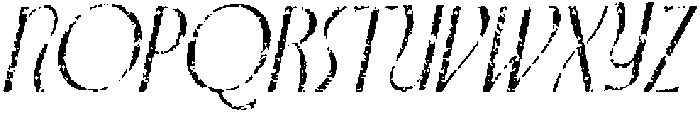 CS Akagi Stamp Italic otf (400) Font UPPERCASE