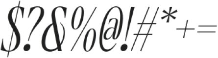 CS Akira Italic otf (400) Font OTHER CHARS