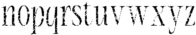 CS Akira Stamp Regular otf (400) Font LOWERCASE
