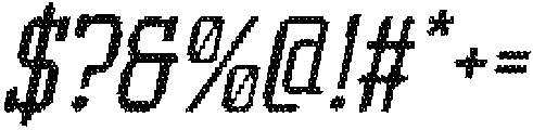 CS Akrone Disco Italic otf (400) Font OTHER CHARS
