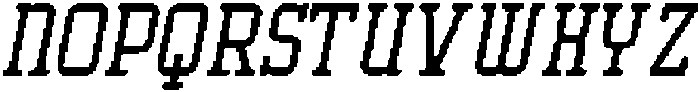 CS Akrone Pixel Regular otf (400) Font UPPERCASE