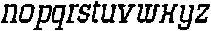CS Akrone Pixel Regular otf (400) Font LOWERCASE