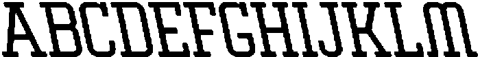 CS Akrone Reverse Italic otf (400) Font UPPERCASE
