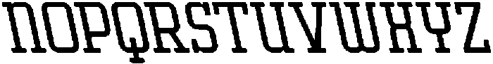 CS Akrone Reverse Italic otf (400) Font UPPERCASE