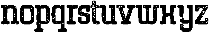 CS Akrone Stamp Regular otf (400) Font LOWERCASE