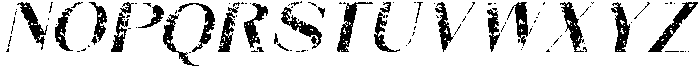 CS Albert Stamp Italic otf (400) Font UPPERCASE