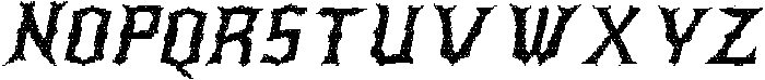 CS Alchemy Disco Italic otf (400) Font UPPERCASE