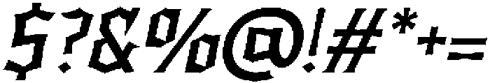 CS Alchemy Italic otf (400) Font OTHER CHARS