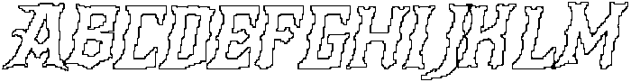 CS Alchemy Pixel Outline otf (400) Font