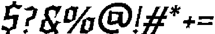 CS Alchemy Pixel Regular otf (400) Font OTHER CHARS