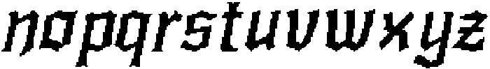 CS Alchemy Pixel Regular otf (400) Font LOWERCASE