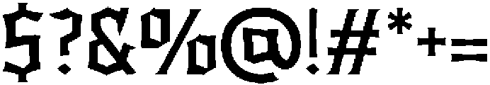 CS Alchemy Regular otf (400) Font OTHER CHARS