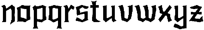 CS Alchemy Regular otf (400) Font LOWERCASE