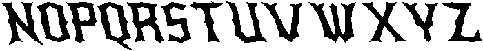 CS Alchemy Reverse Italic otf (400) Font UPPERCASE