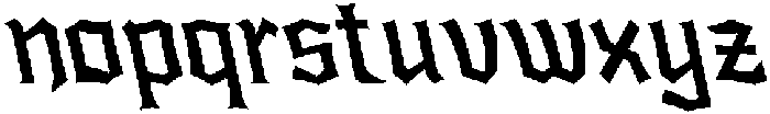 CS Alchemy Reverse Italic otf (400) Font LOWERCASE